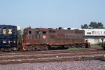 TM 853 working the bridge yards of Laredo